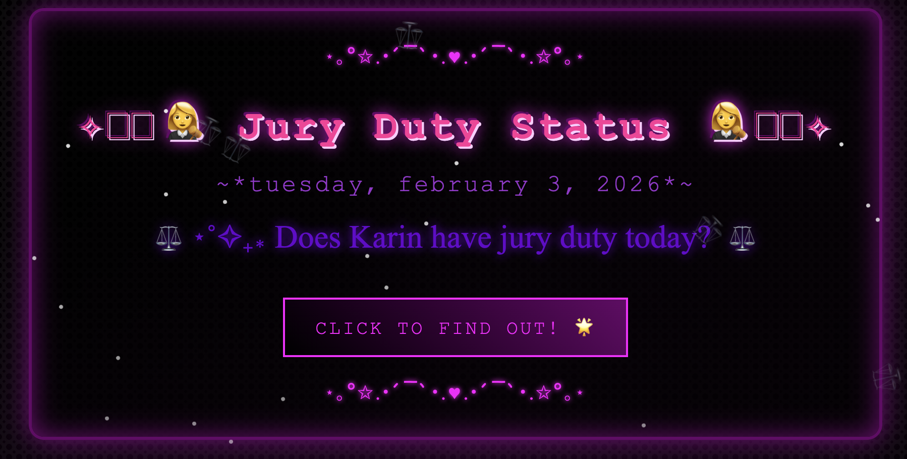 Jury Duty